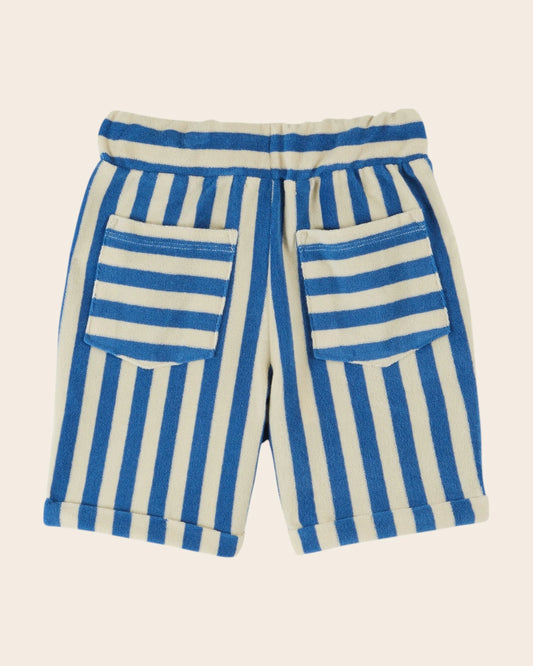 Terry Striped Shorts