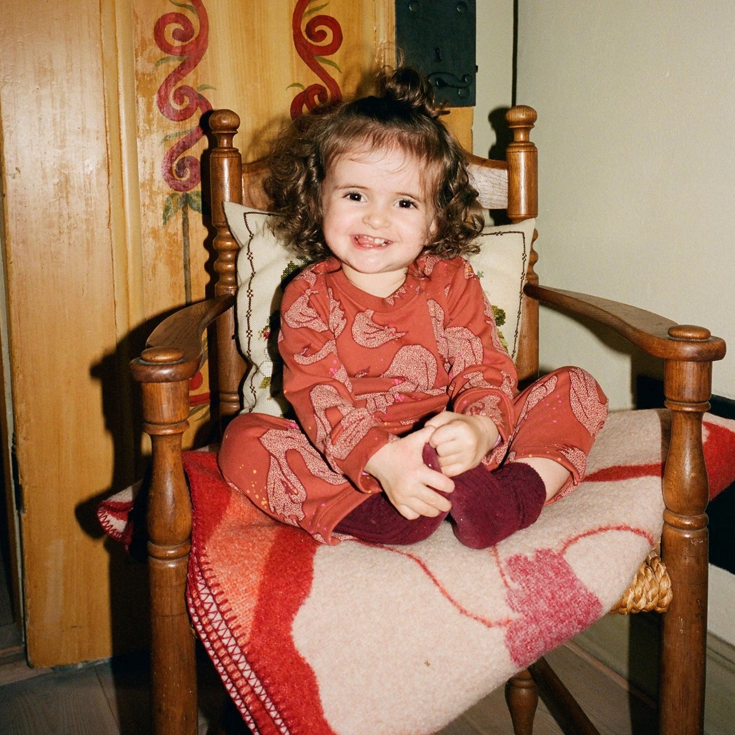 Swan Baby Sweater