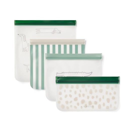 Clive Storage Bags 4-pack - Peppermint