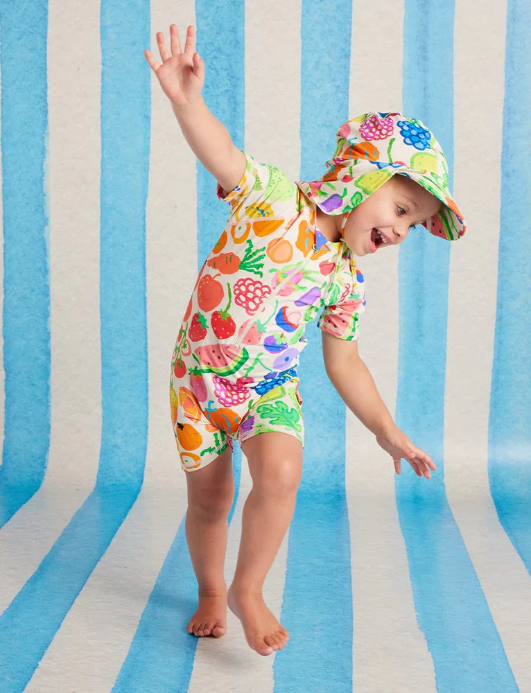 Eat the Rainbow Swim Hat