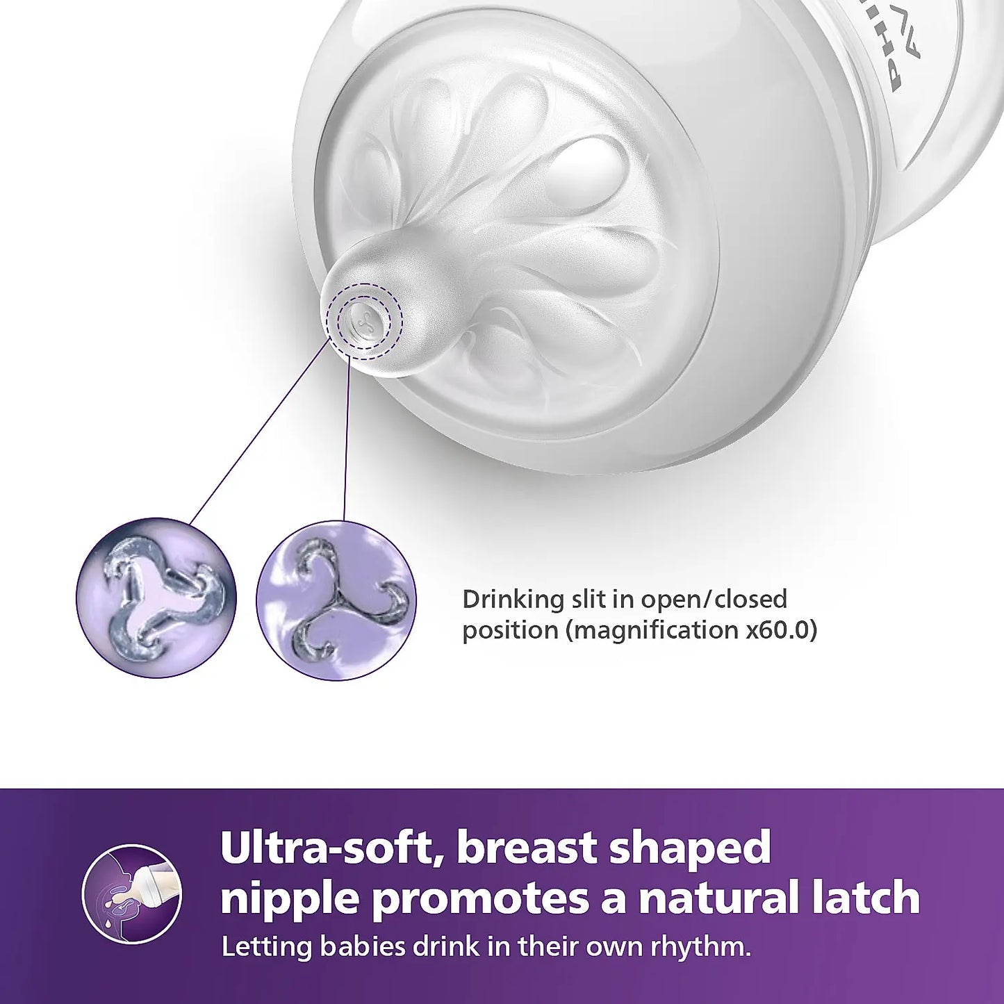 Natural Response Feeding bottle 260ml - Single Pack - Koala (SCY903/67)