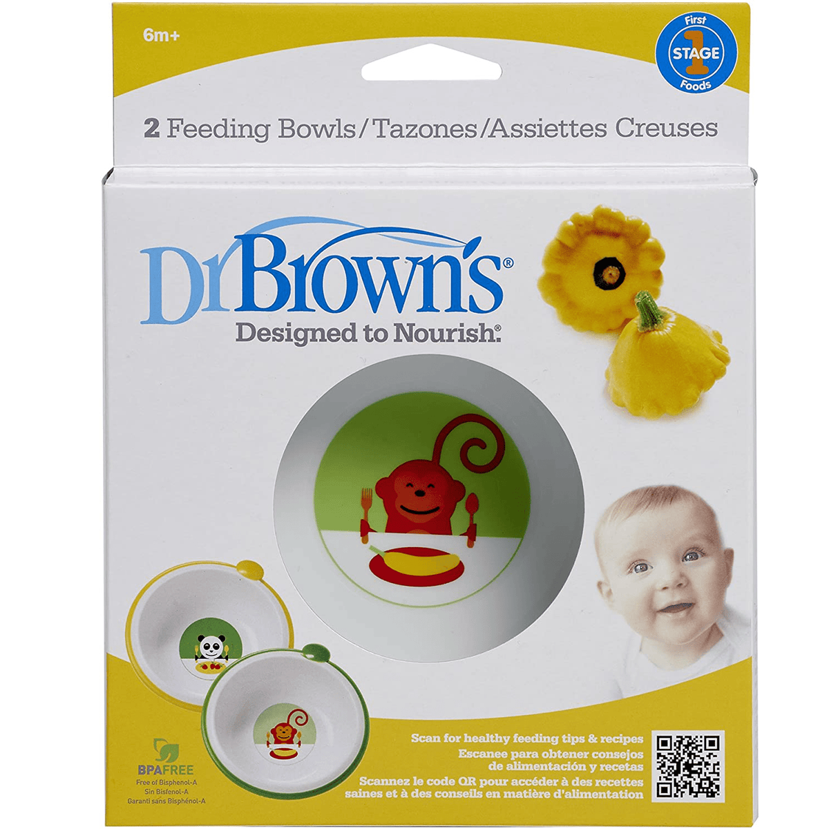 Feeding Bowls, 2 Pack (730-P2)