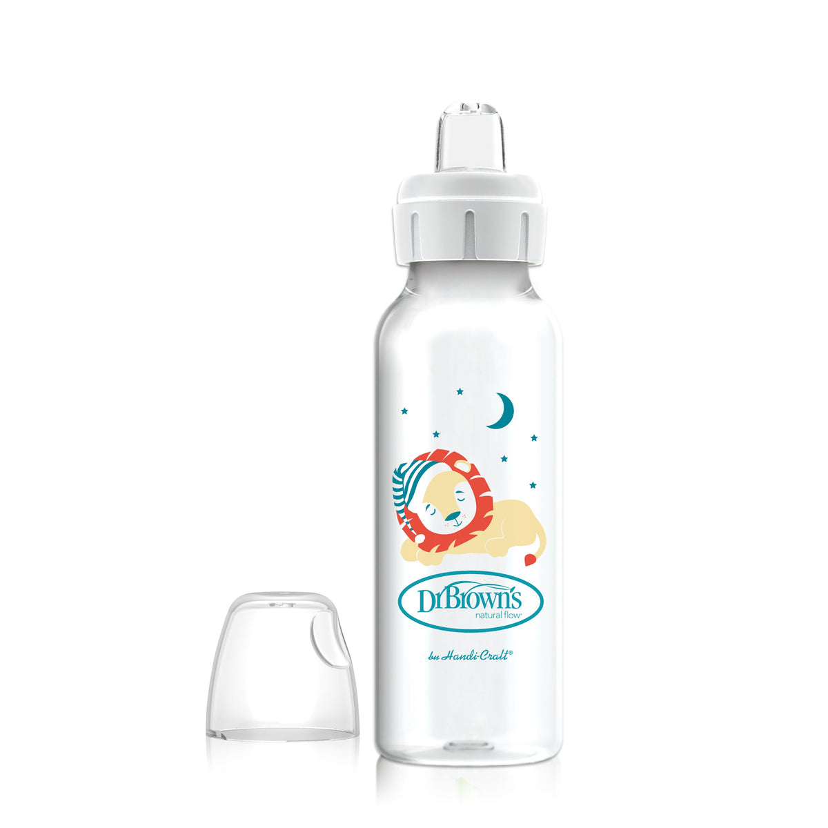 Narrow Sippy Bottle 250 ML 6m+, Lion