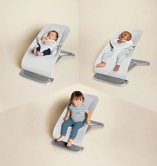 Evolve 3-in-1 Baby Bouncer - Charcoal Grey