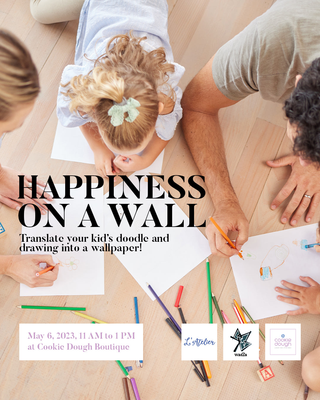 Happiness on A Wall