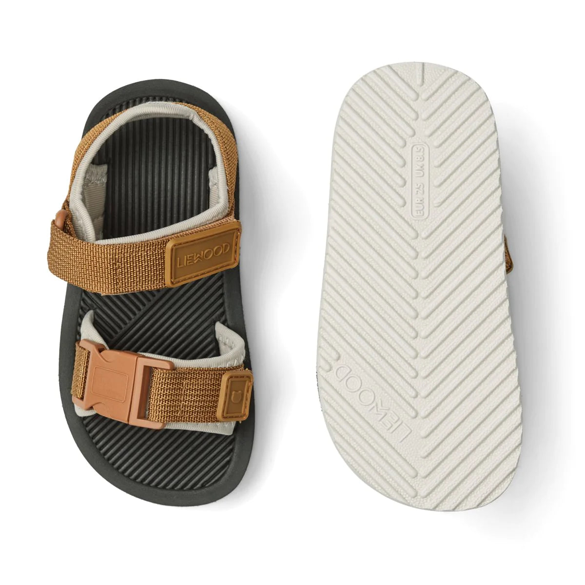 Monty Sandals - Golden Caramel Multi Mix