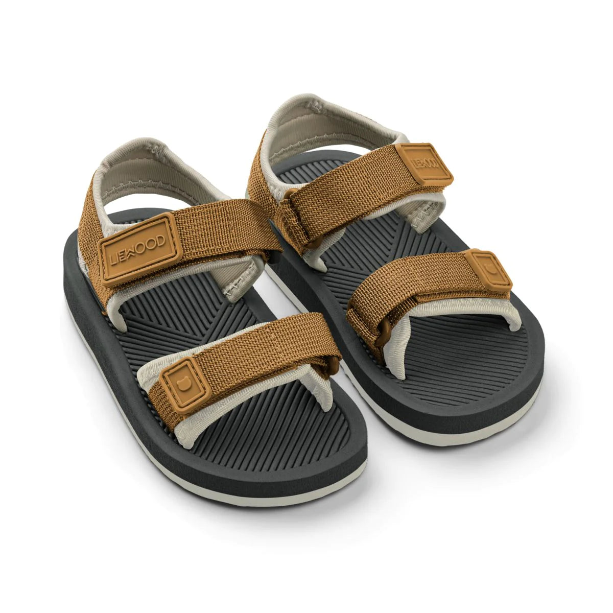 Monty Sandals - Golden Caramel Multi Mix
