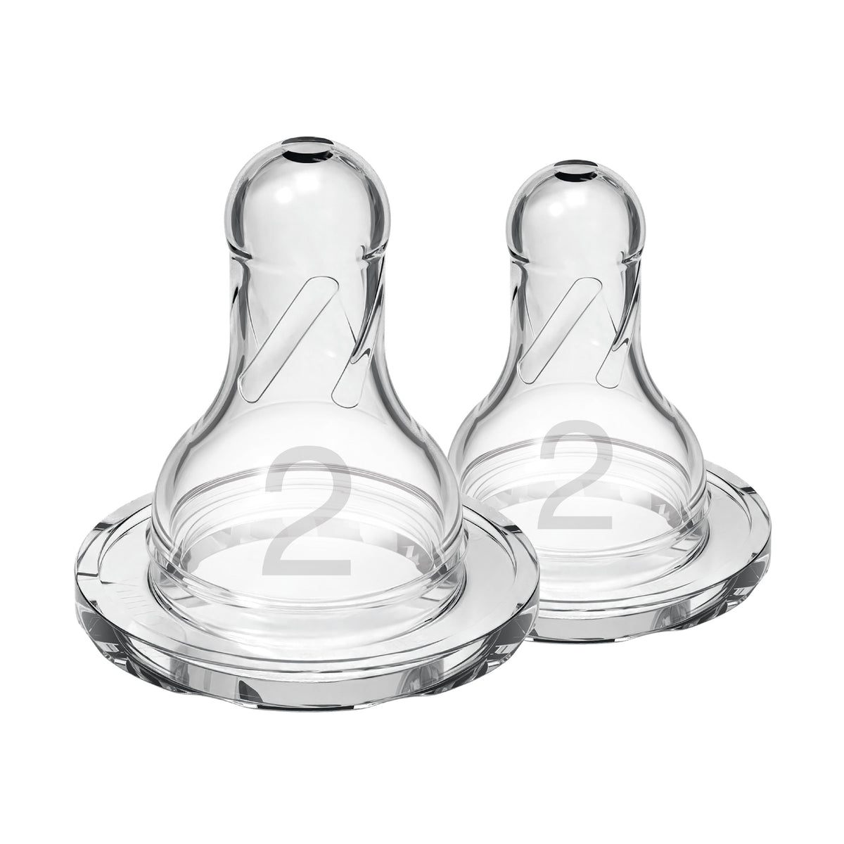 Narrow Level 2 Nipples 3m+, 2 pack
