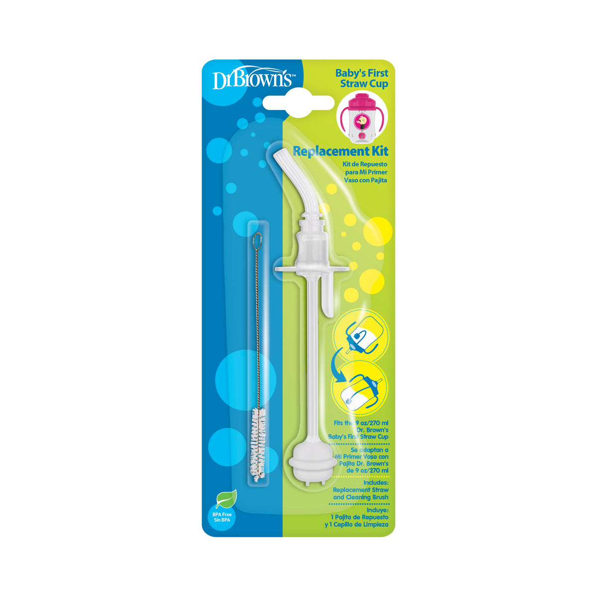 Baby’s First Straw Cup Replacement Kit