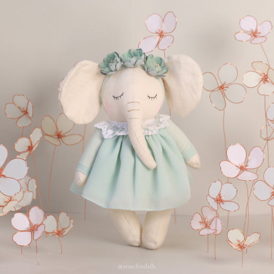 Little Miss. Elephant - Mint