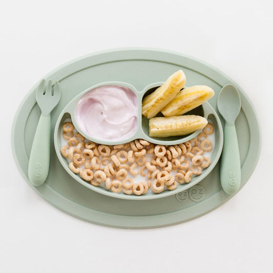 Mini Feeding Set (12m+) - Sage