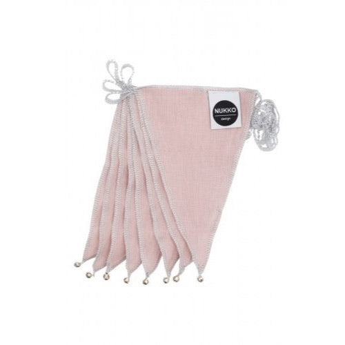 Linen Garland - Pink