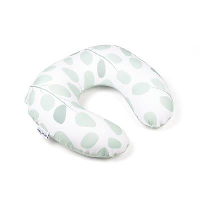 Softy Nursing Pillow - Leaves Aqua Green