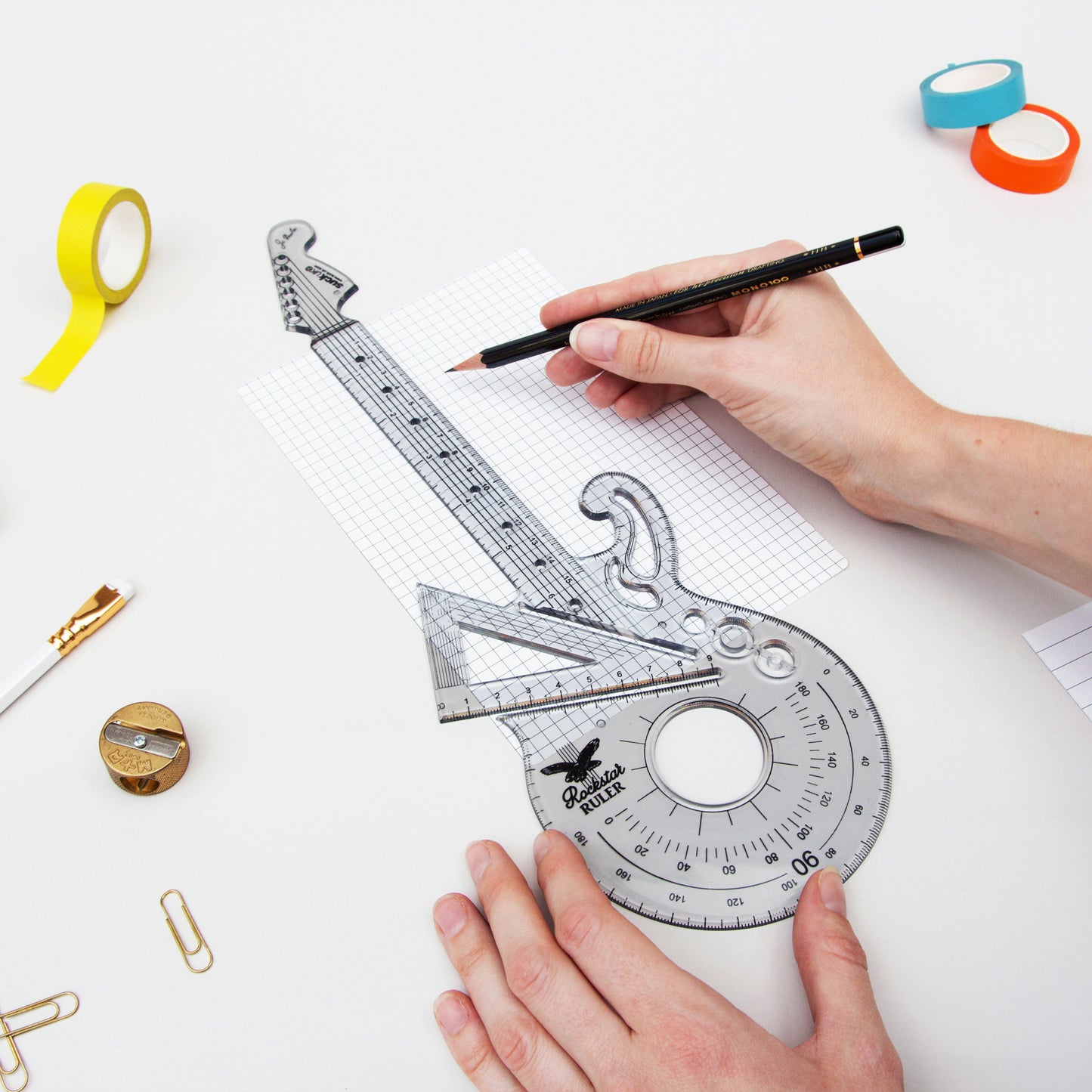 Rockstar Guitar Ruler