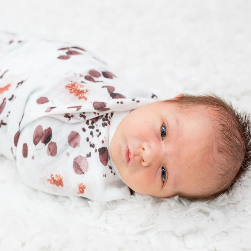 Bamboo Muslin Swaddle - Eucalyptus