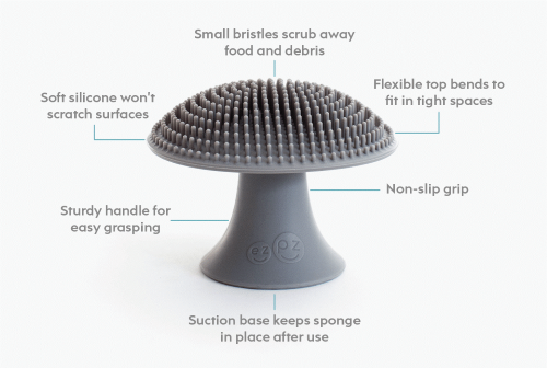 Mushroom Sponge - Gray