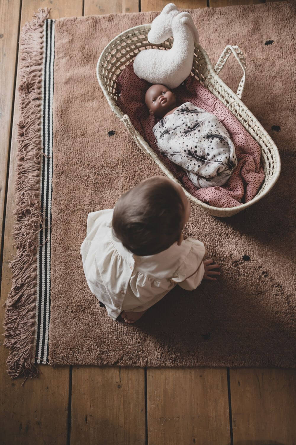 Swaddle Blanket - Soft Feathers