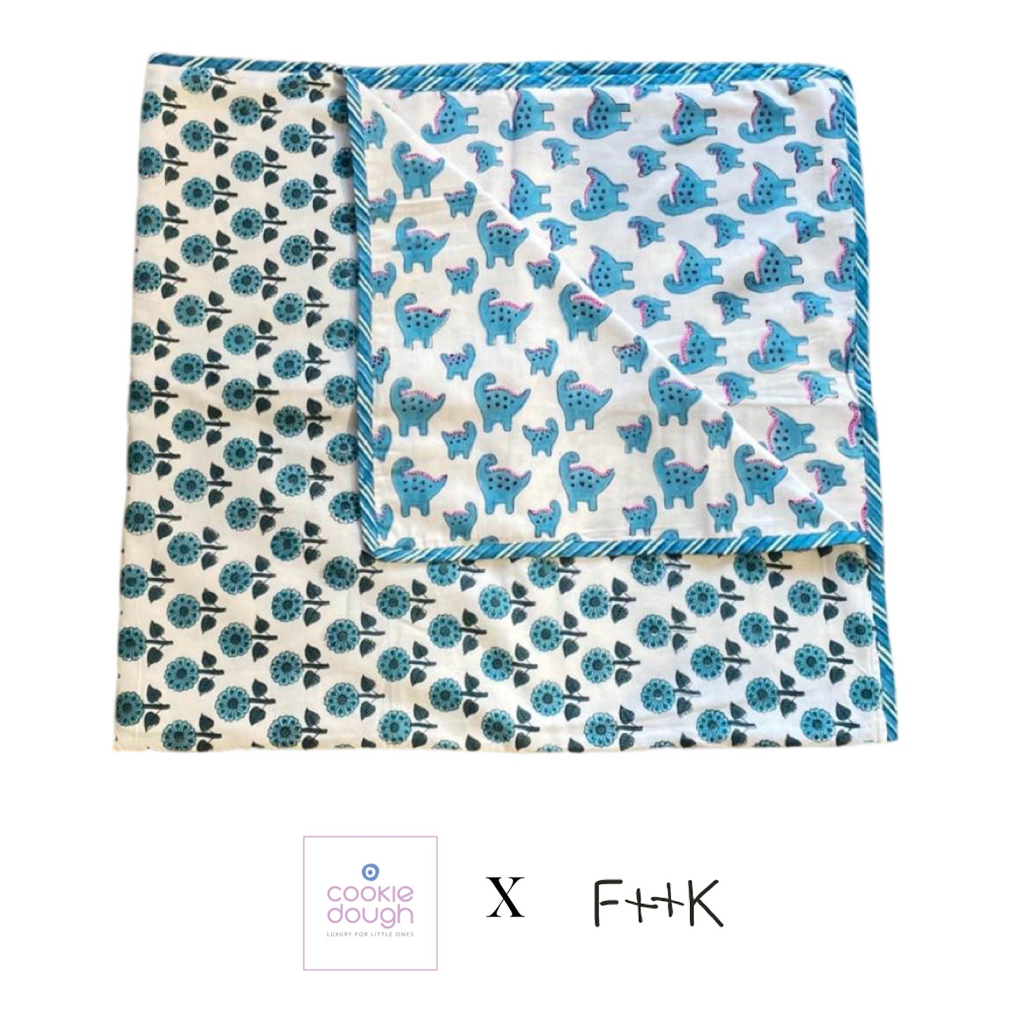 The Reversible Blanket - Dino
