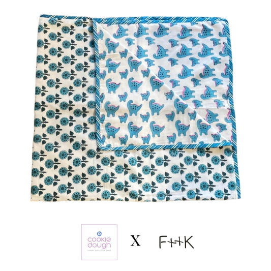 The Reversible Blanket - Dino