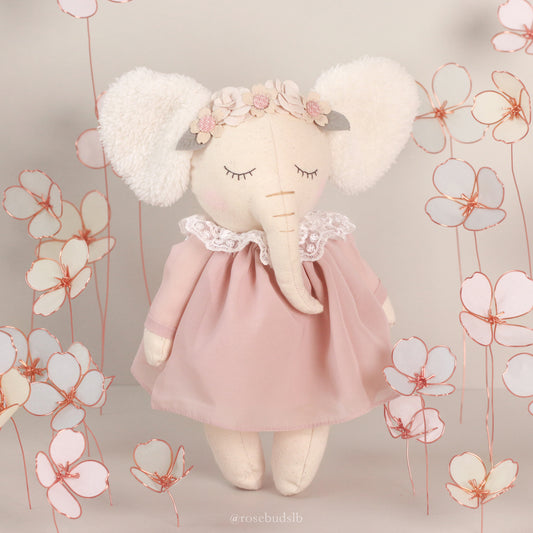 Little Miss. Elephant - Pink