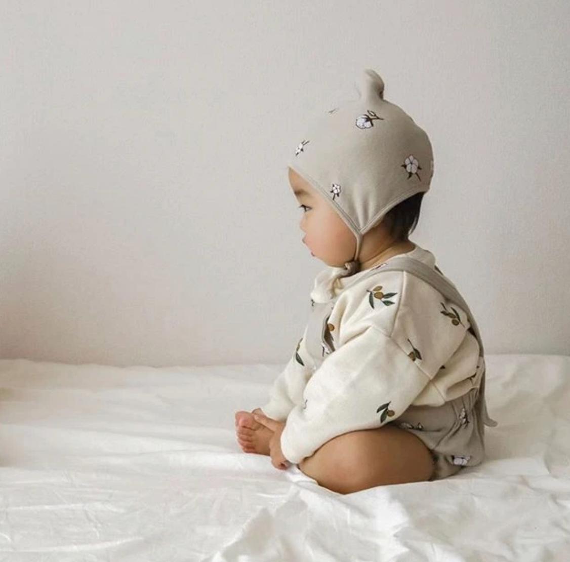 Cotton Flower Baby Hat