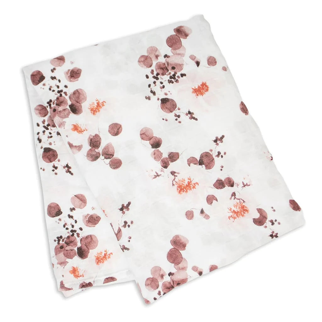 Bamboo Muslin Swaddle - Eucalyptus