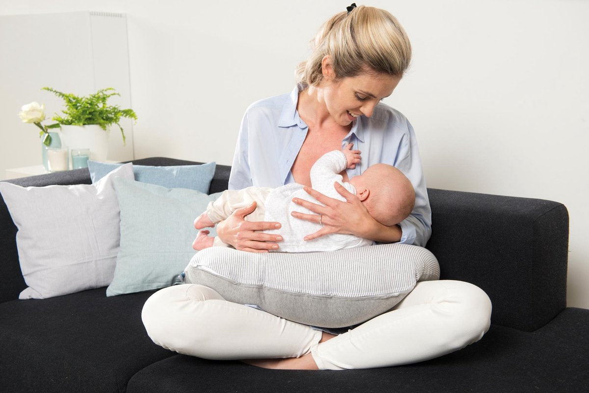 Softy Classic Nursing Pillow - Light Grey