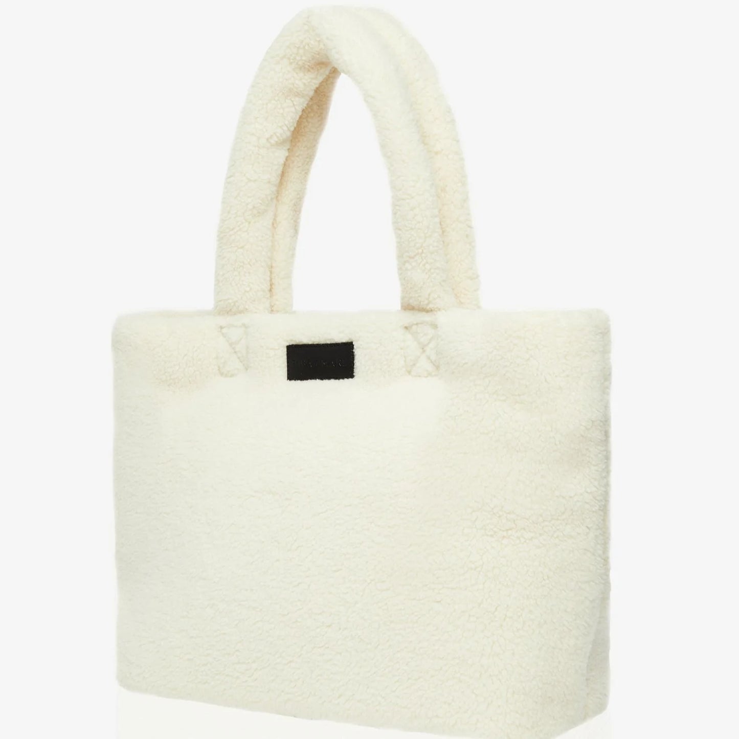 Sumi Puffy Tote - Cream Fleece