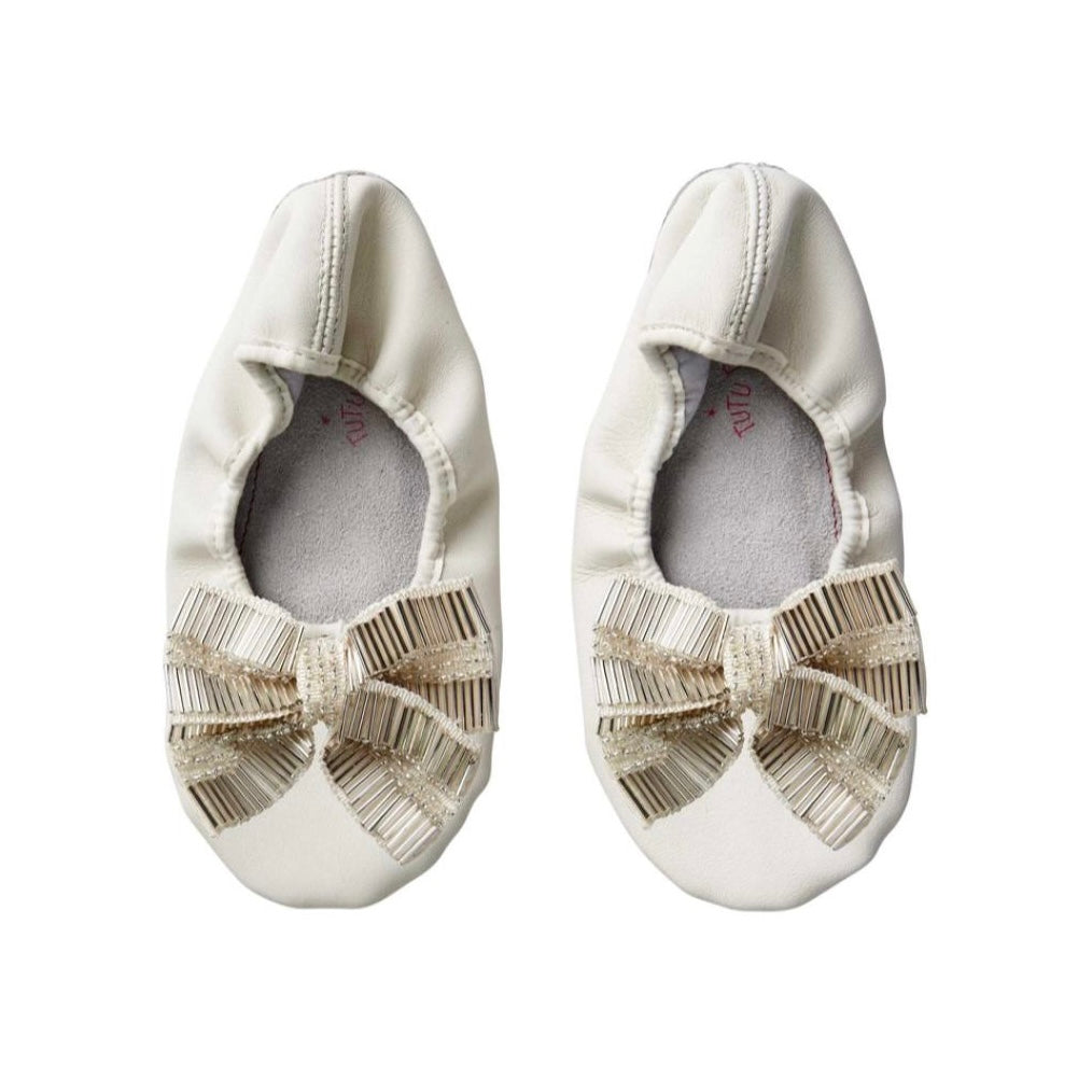 Shimmer and hot sale shine ballet flats