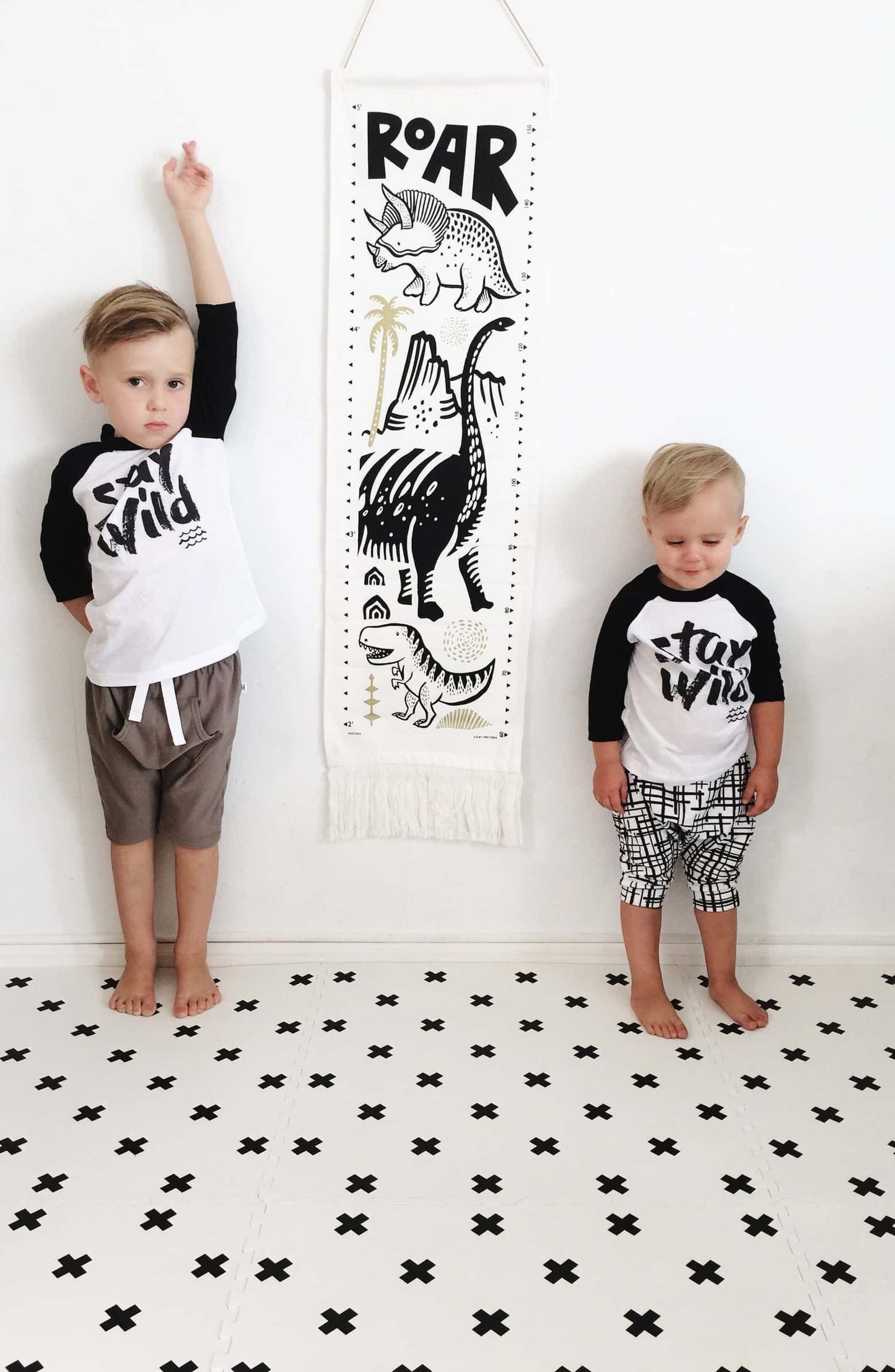 Canvas Growth Chart - Dino