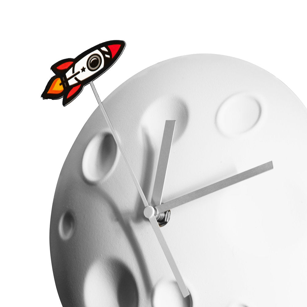 Rocket Moon Clock