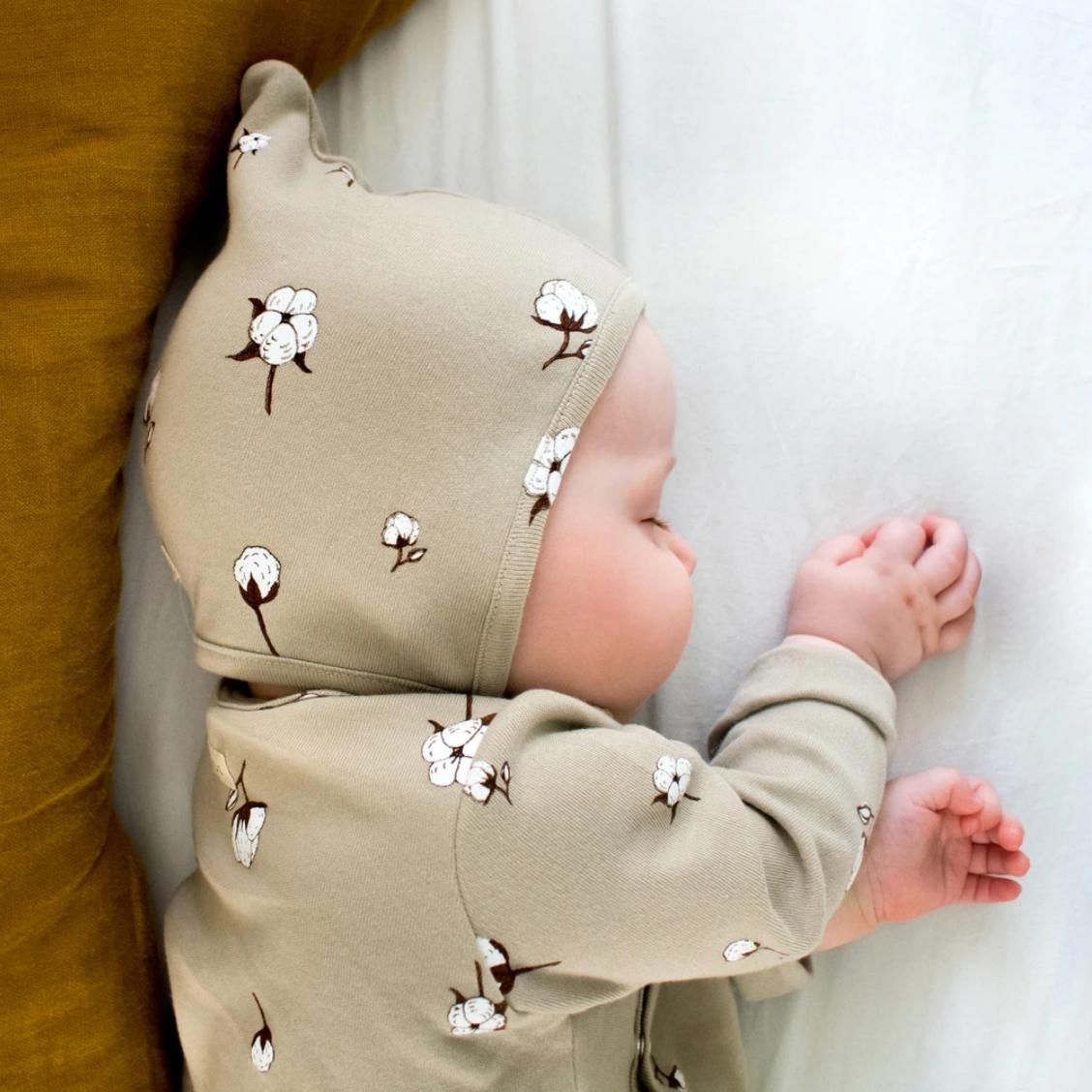 Cotton Flower Baby Hat