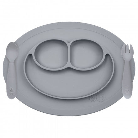 Mini Feeding Set (12m+) - Gray