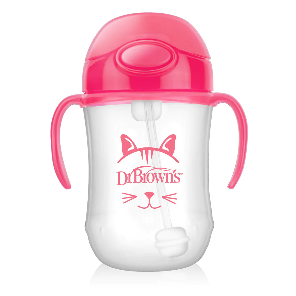 Baby's First Straw Cup - Pink