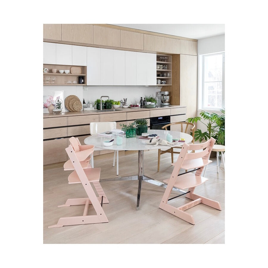 Stokke® Tripp Trapp® Chair & Baby Set - Serene Pink