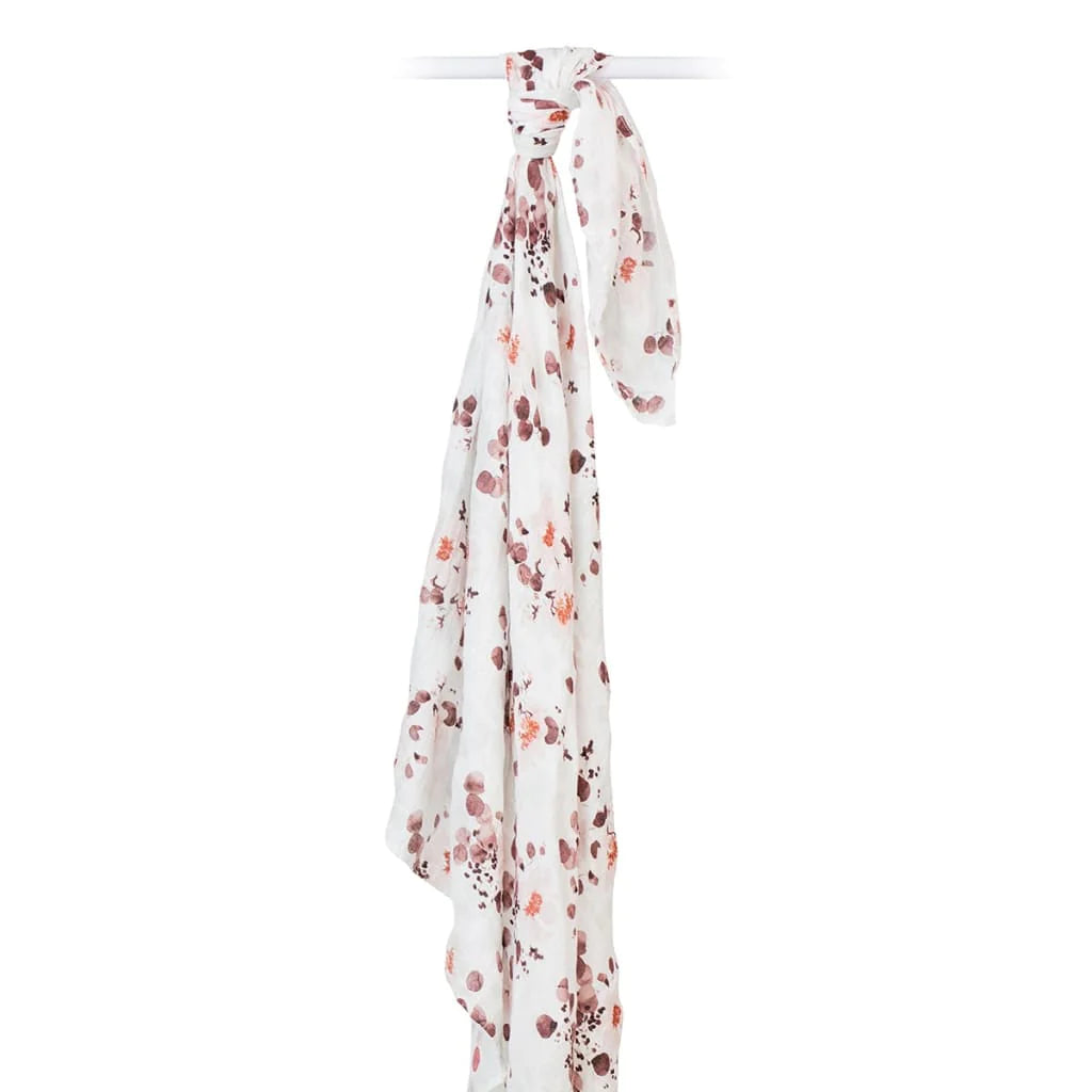 Bamboo Muslin Swaddle - Eucalyptus