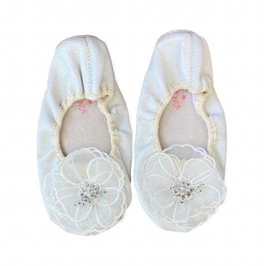 Diamanté Rose Ballet Flats