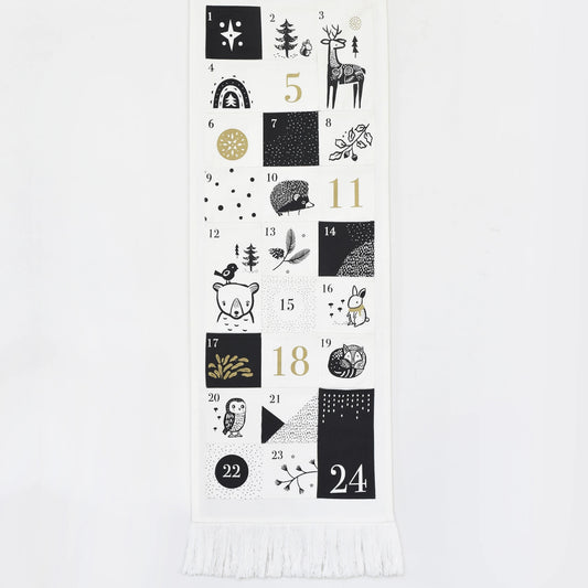 24 Pocket Advent Calendar - Festive Friends
