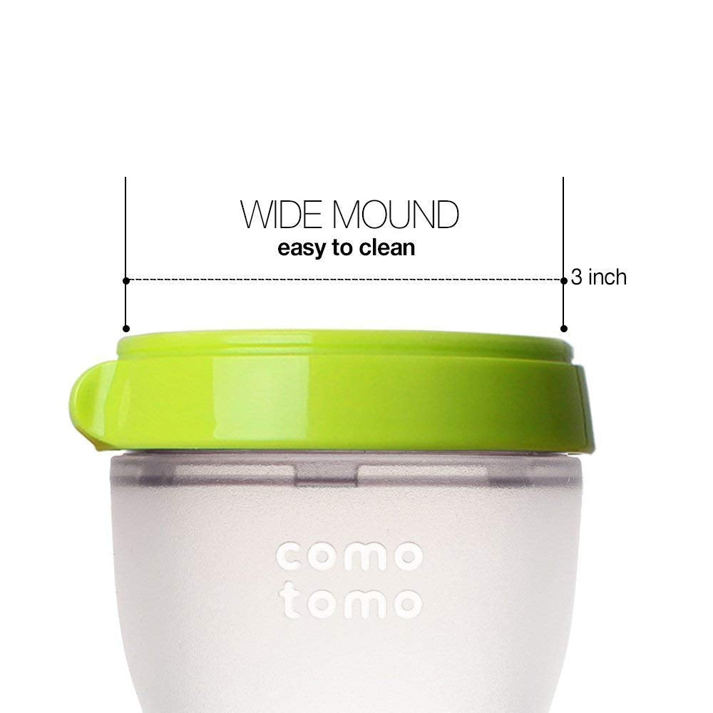 Baby Bottle Green, Double, 150ml