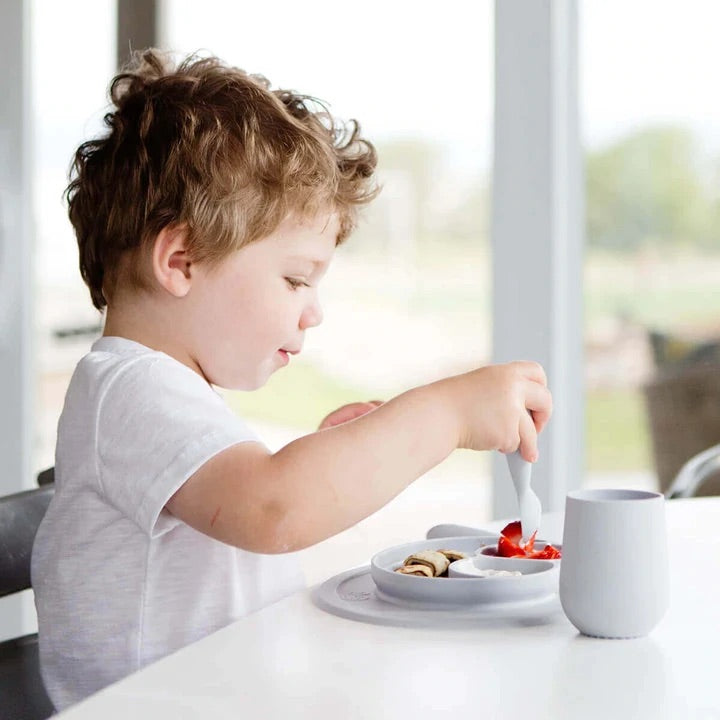 Mini Feeding Set (12m+) - Gray