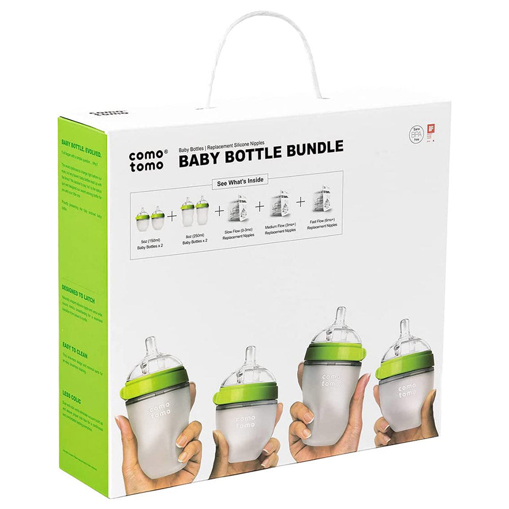 Baby Bottle Bundle Green