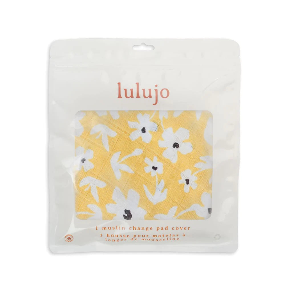Change Pad Cover - Wildflowers