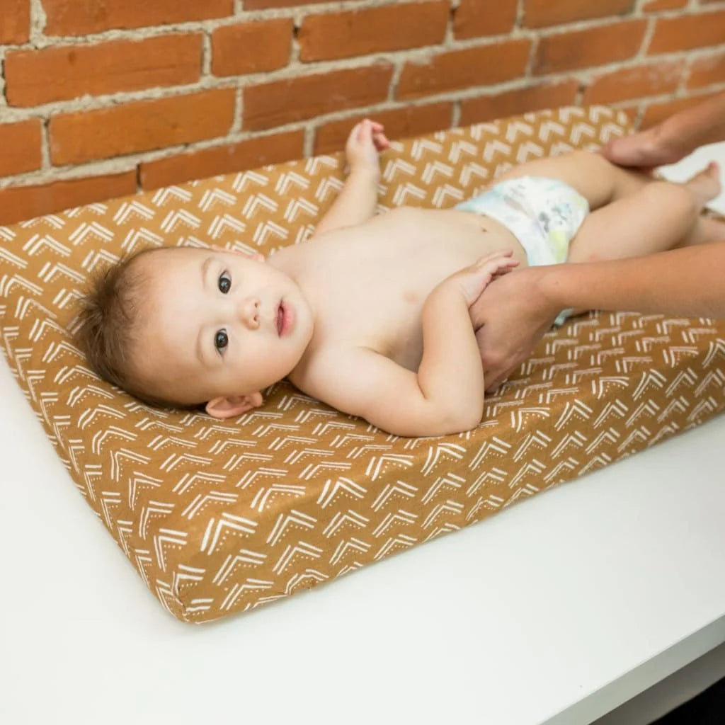 Change Pad Cover - Mudcloth