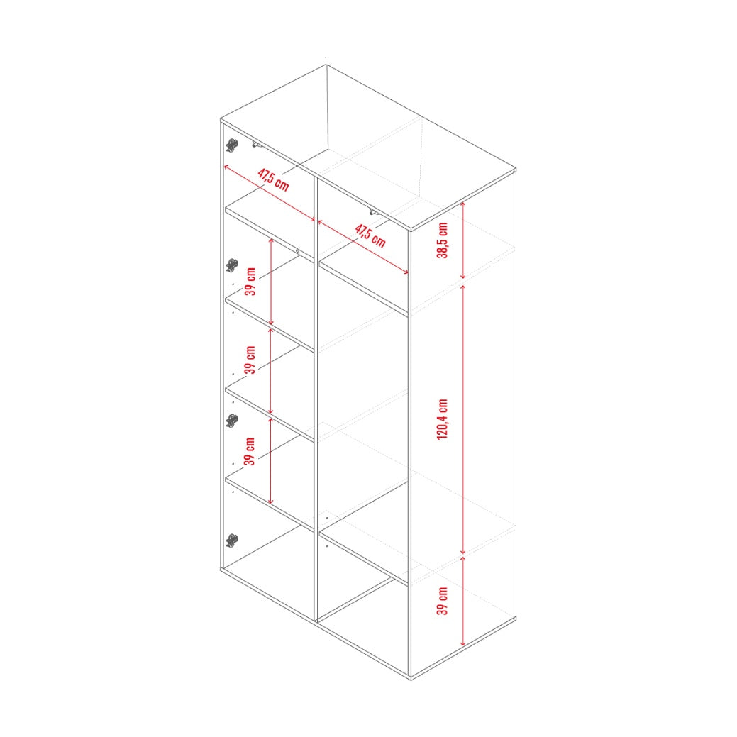 4You Wardrobe - White