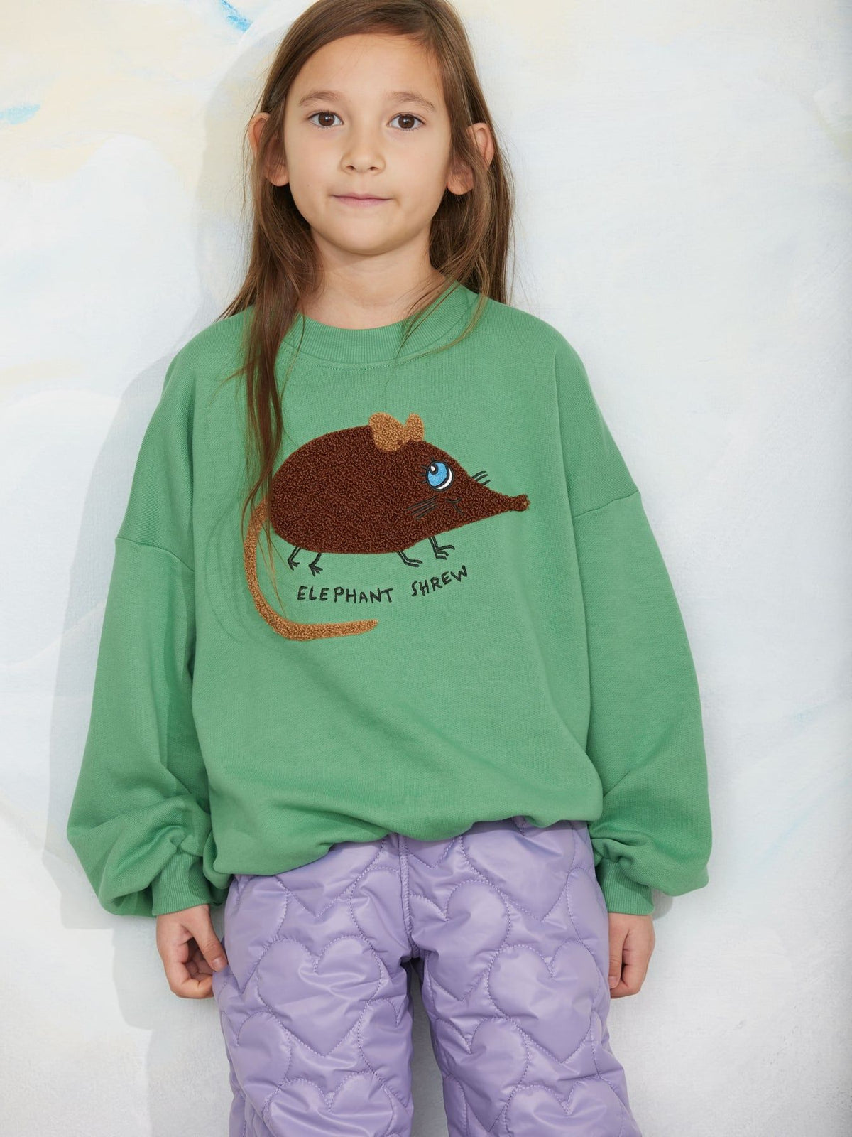 Elephant Shrew Chenille Sweater