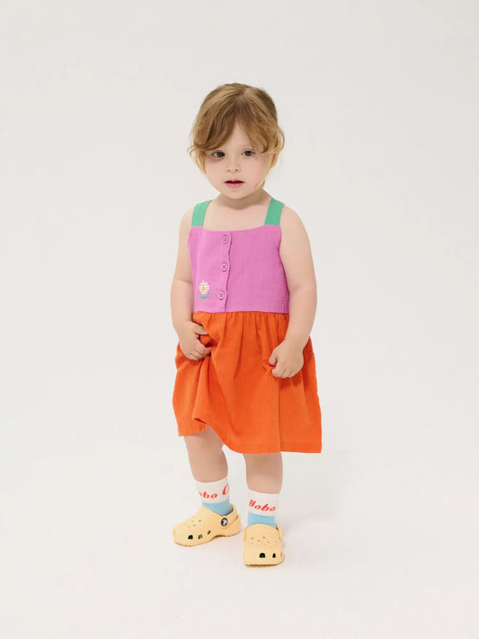 Pixel Daisy Baby Dress