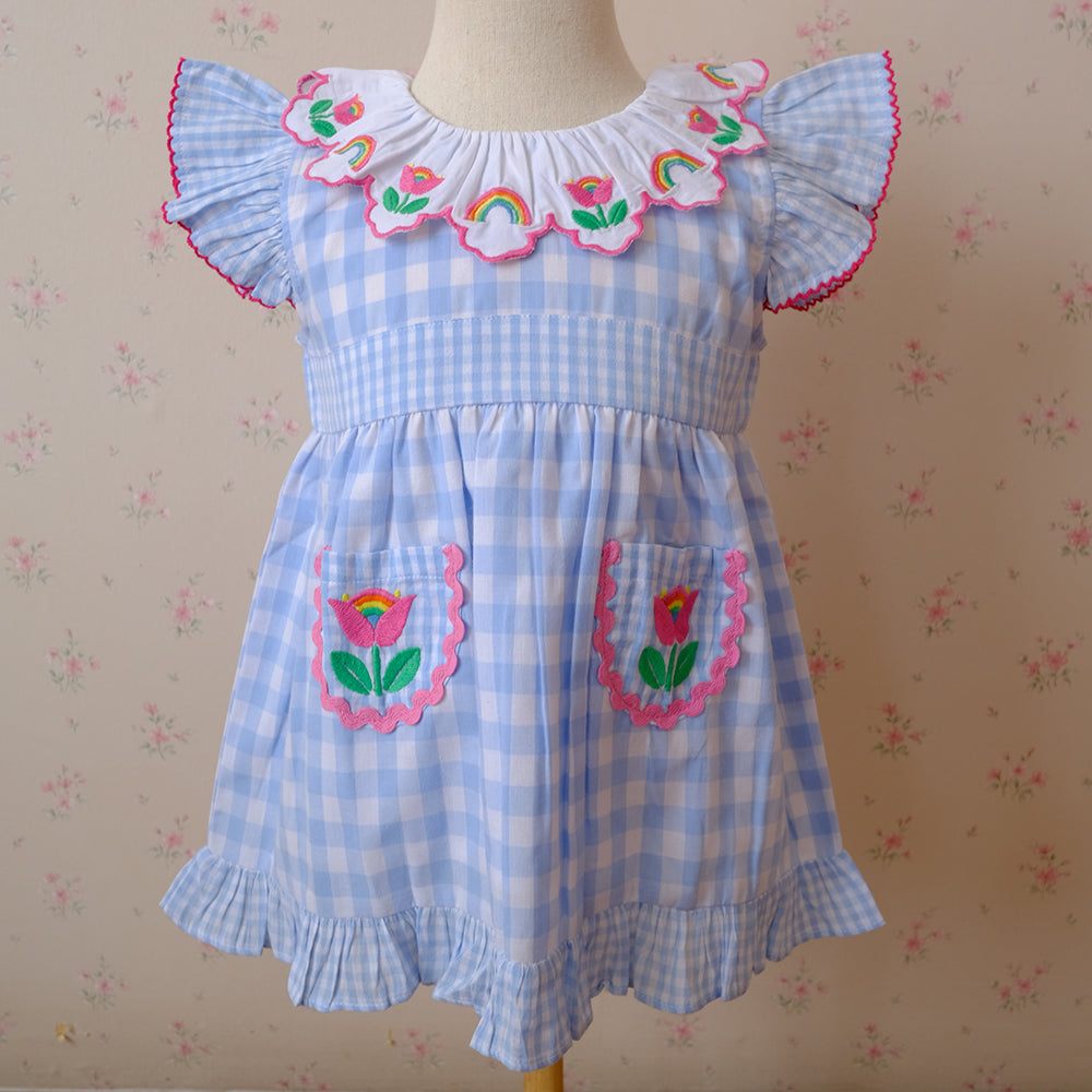 Collette Dress - Blue