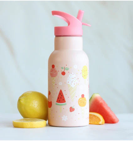 Stainless Steel Water Bottle: Ice Cream