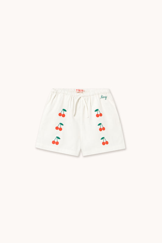 Mini Cherries Twill Shorts