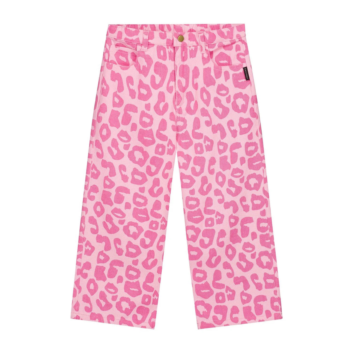 Bubble Blush Leopard Jeans